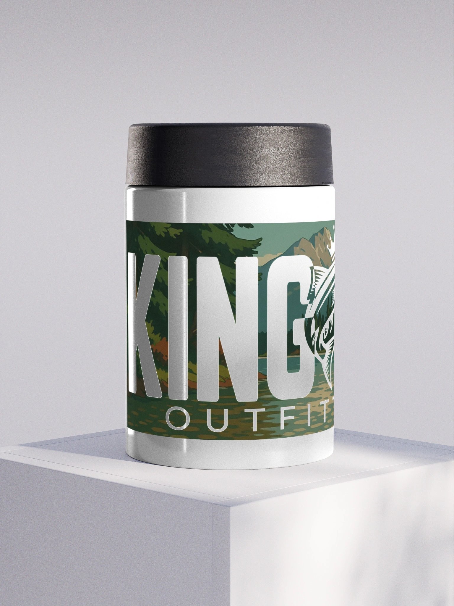 King Trout Outfitters Beer Thermos product image (1)