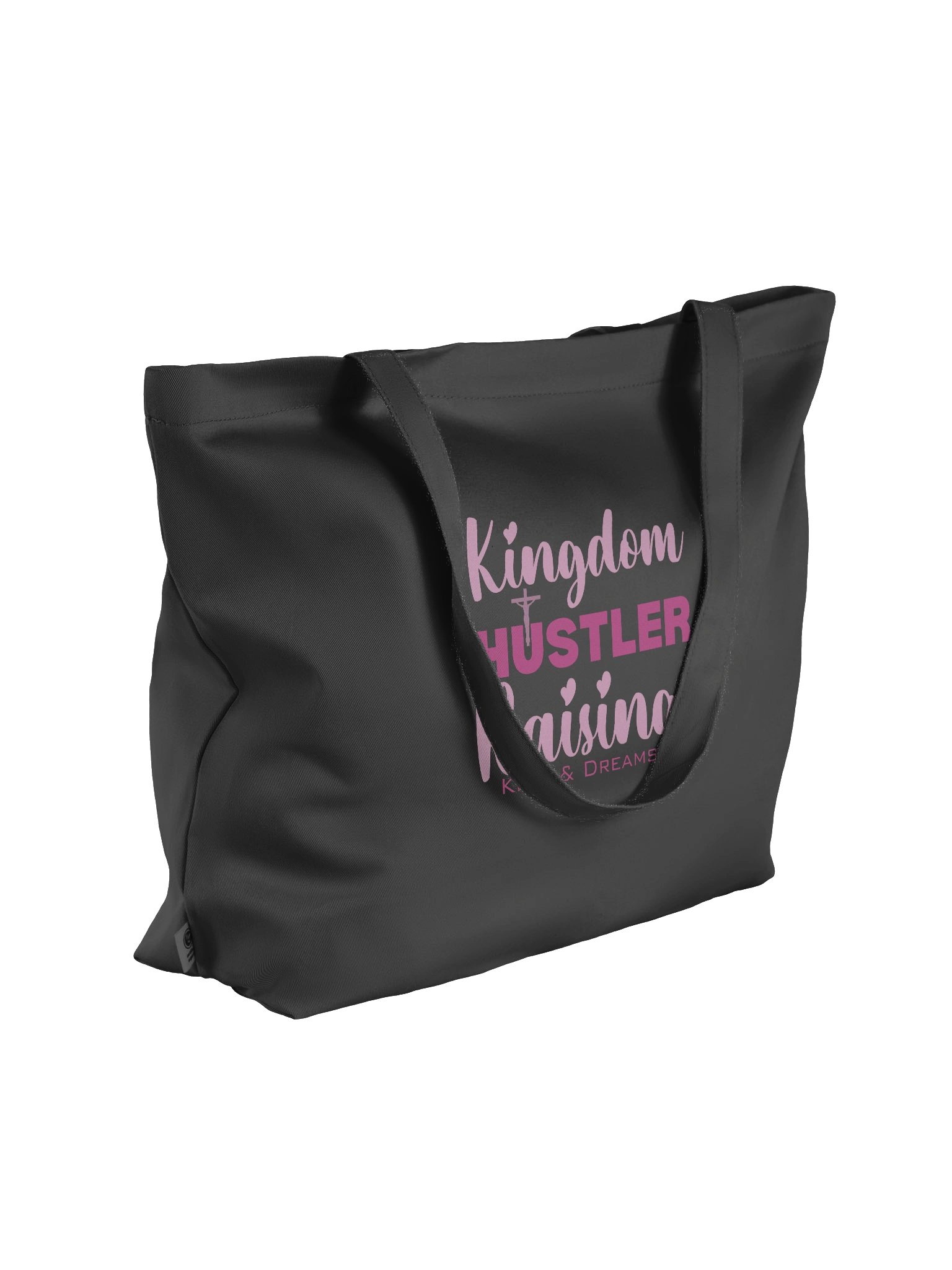 Kingdom Hustler, Raising Kids & Dreams Tote Bag | Faith-Filled Mom Christian Tote | Inspirational Mom Gift product image (4)