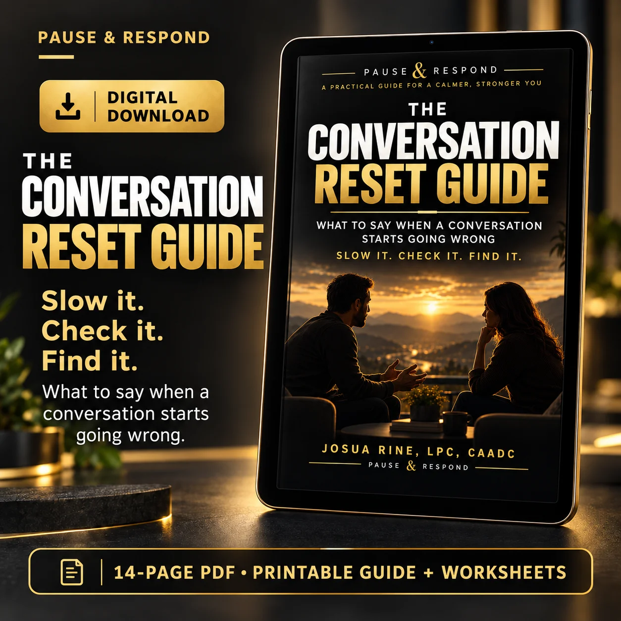 The Conversation Reset Guide — Digital Download product image (1)