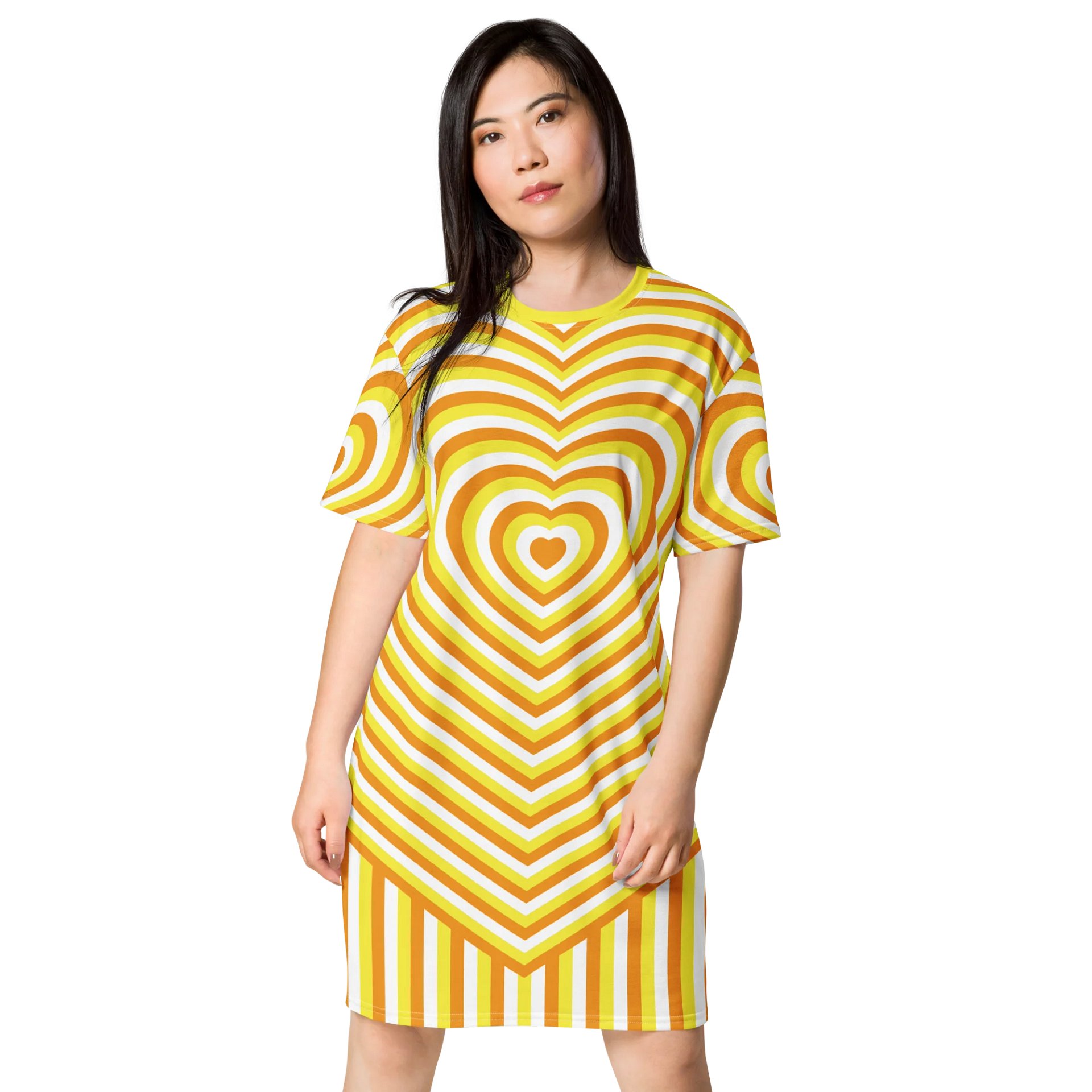 Maverique Pride Hearts T-shirt Dress product image (1)