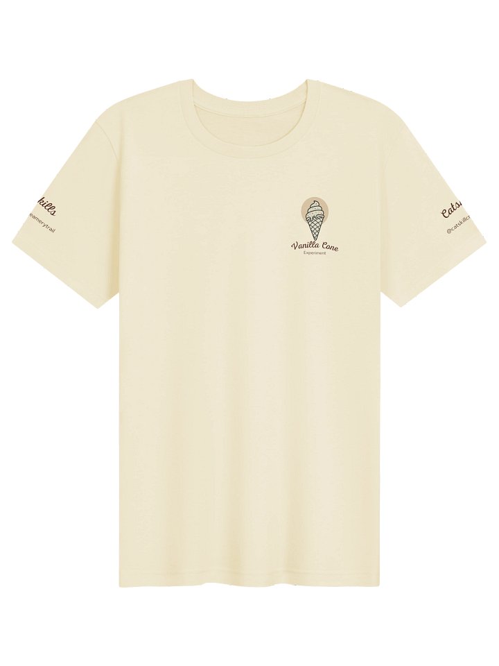 Vanilla Cone Experiment Tee side sleeve Catskills product image (11)