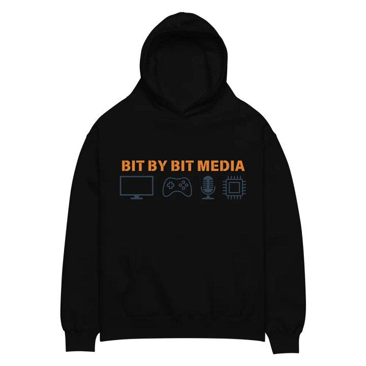 Bit By Bit Media Oversized Hoodie product image (2)
