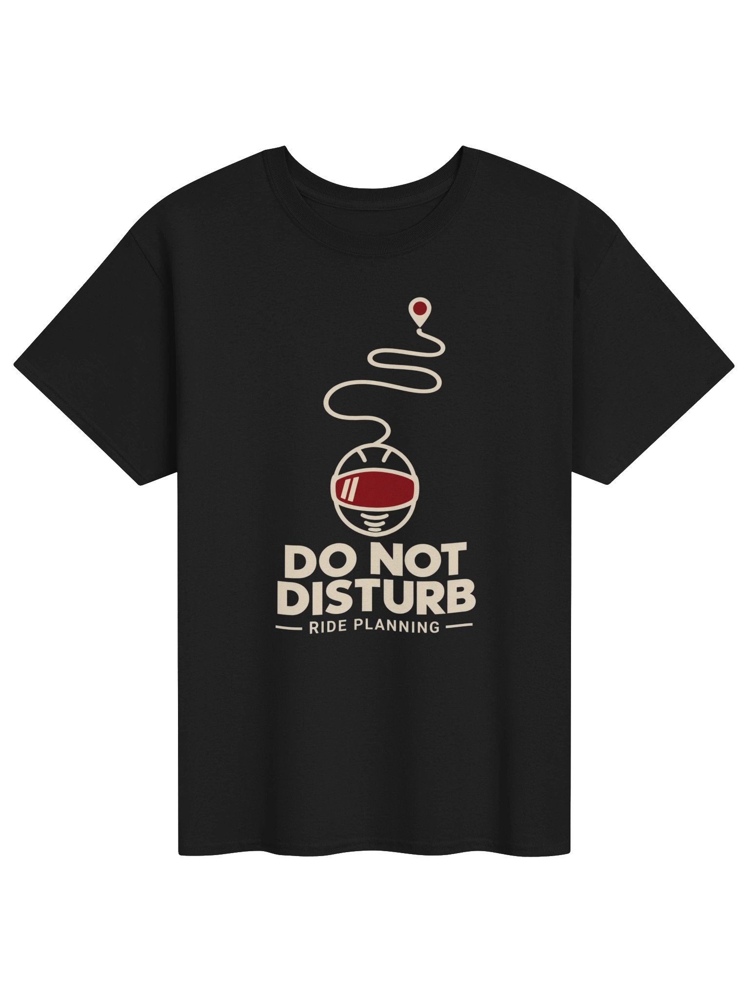 Do Not Disturb – Ride Planning Motorcycle T-Shirt product image (1)