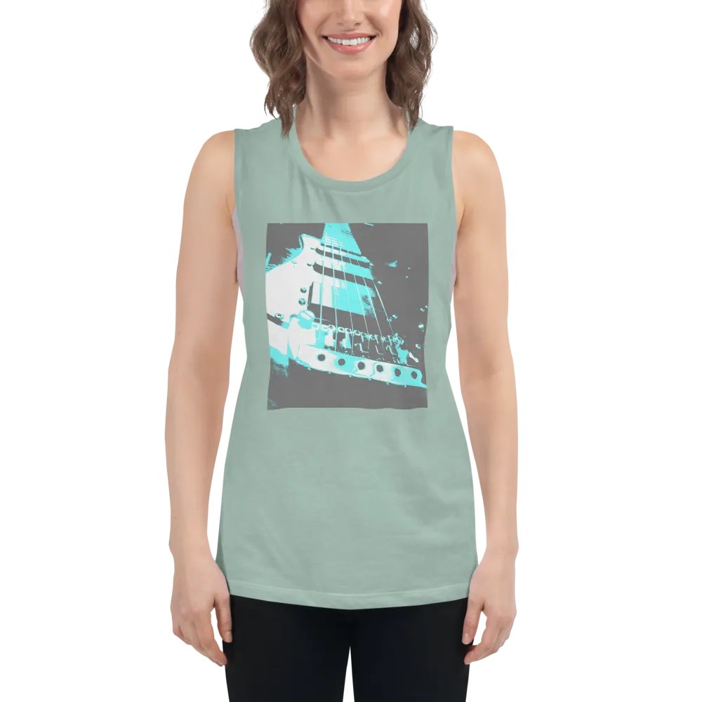 Blue Guitar Melody Muscle Tank product image (7)