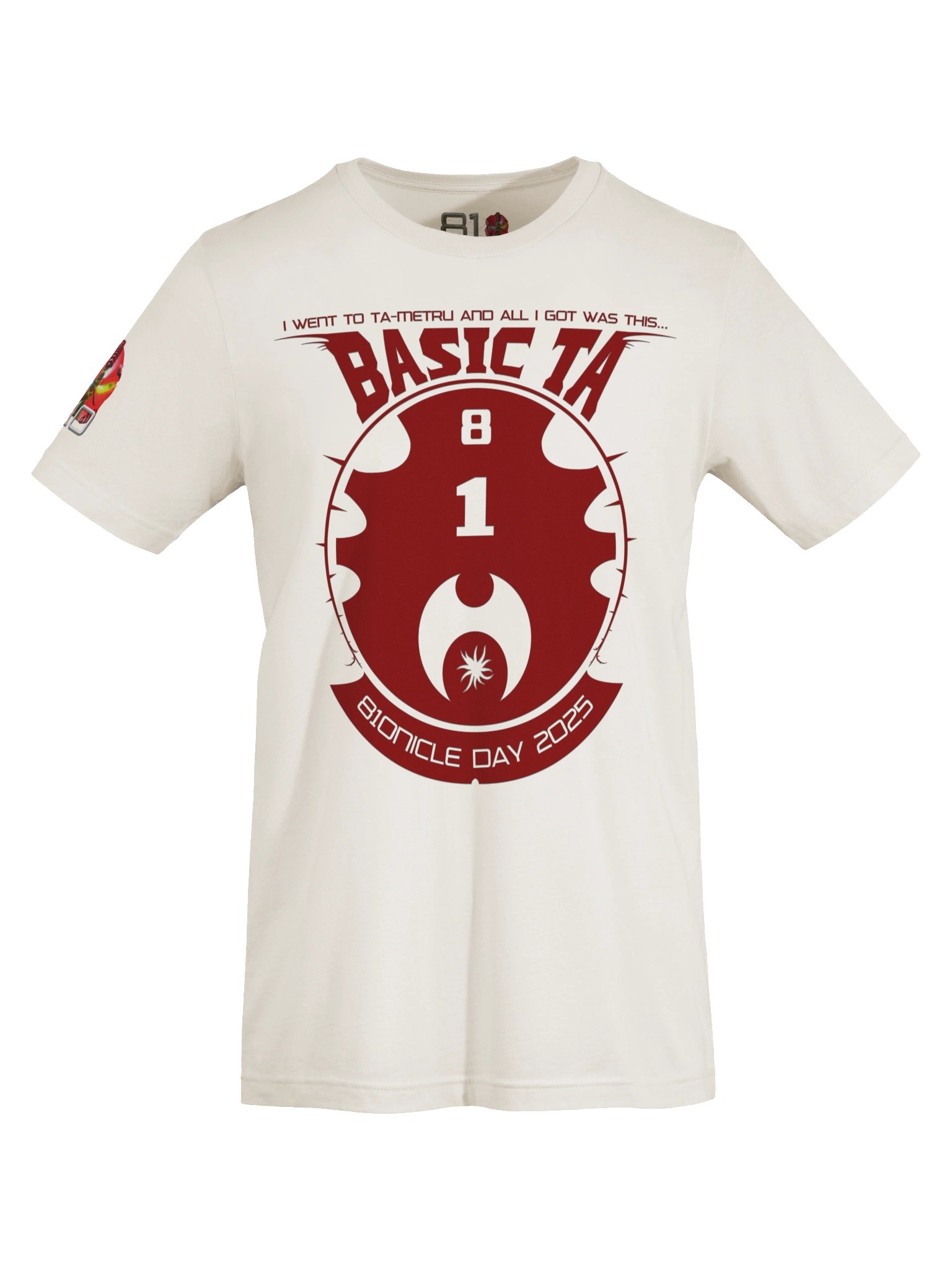 BASIC TEE (White) - (810NICLE Day 2025) product image (5)