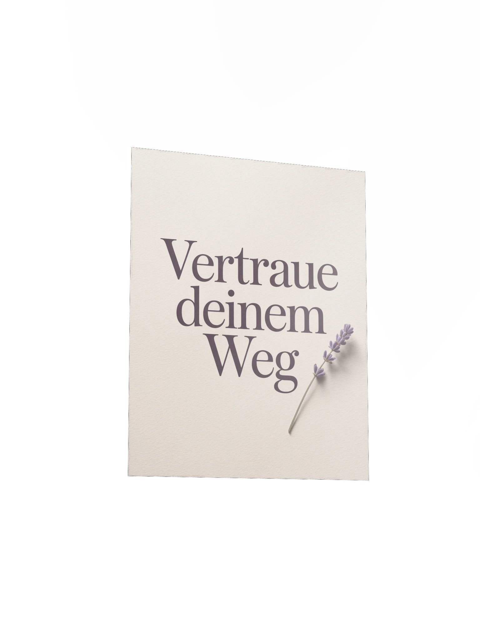 Calm Walls Print – Vertraue deinem Weg product image (7)