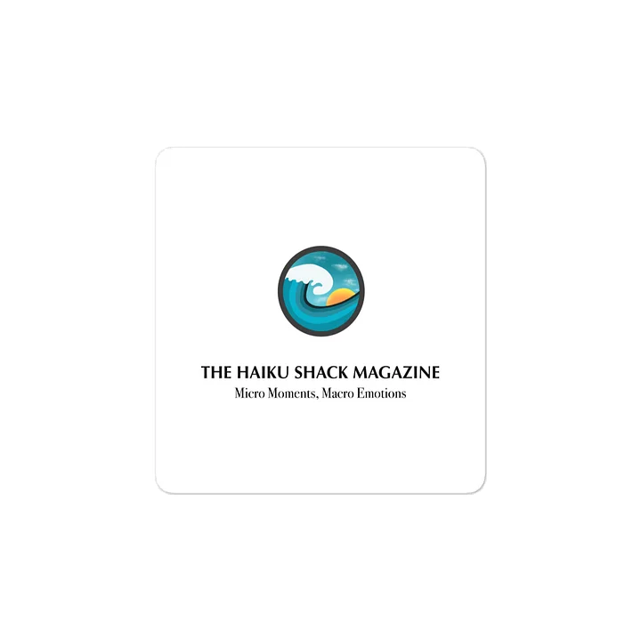 The Haiku Shack Magazine - Sticker product image (2)
