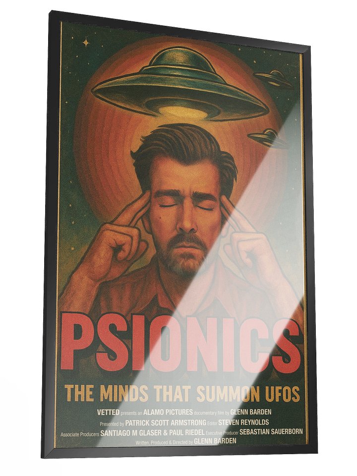 Psionics Movie Poster (With High Quality Frame) product image (2)