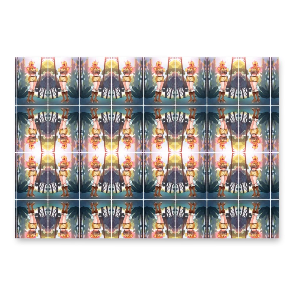 Chrismussy Girl Wrapping Paper product image (5)
