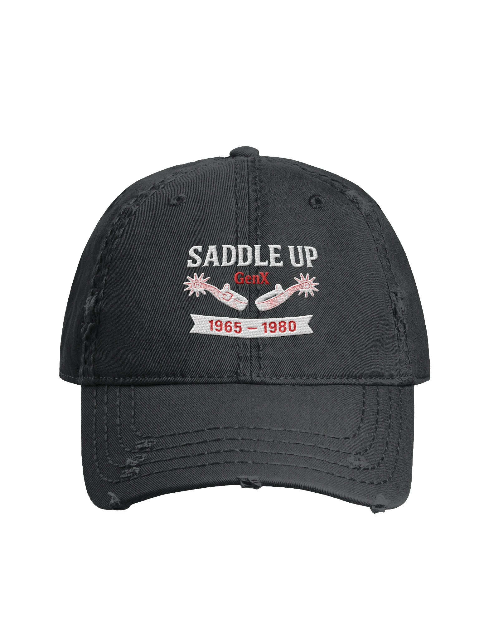 Saddle Up Spurs - Distressed Cap product image (1)