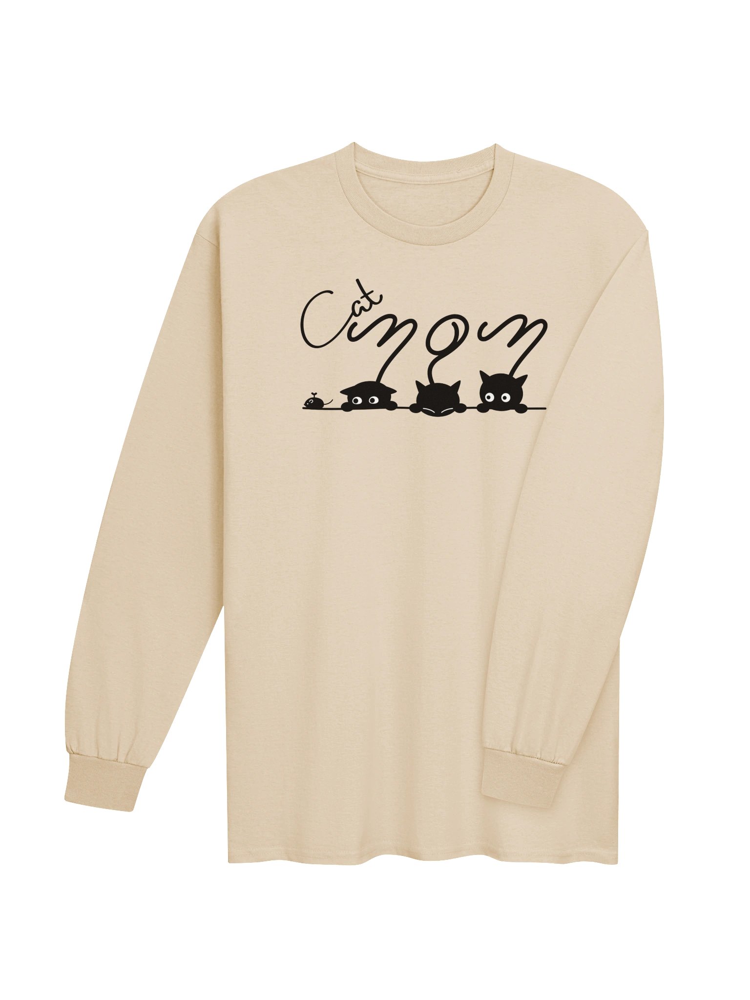 Cat Mom 1 - Unisex Adult Long Sleeve T-shirt product image (9)