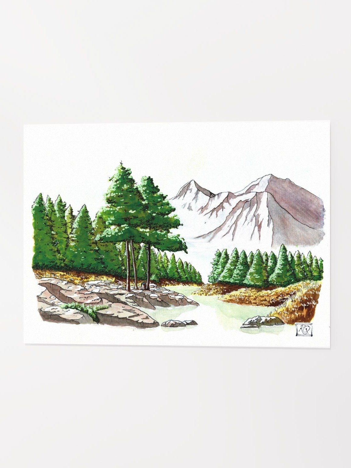 "The Borill Forest" | Printed Artwork product image (3)