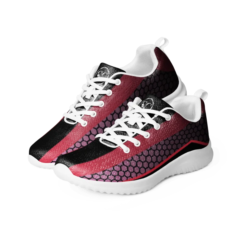 Solace Creations Red Hex Athletic Shoes product image (3)