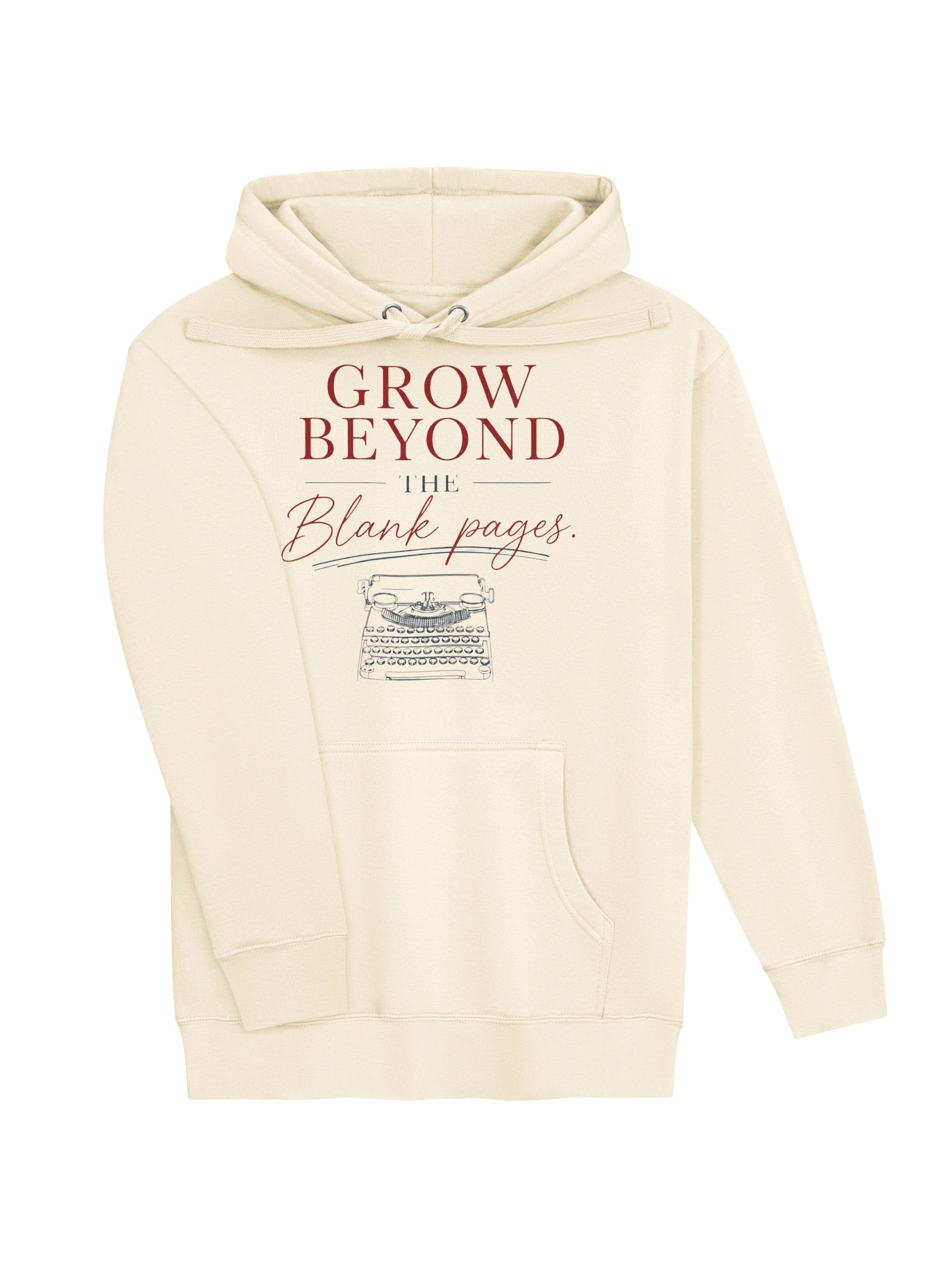 The Grow Beyond the Blank Pages Hoodie product image (3)