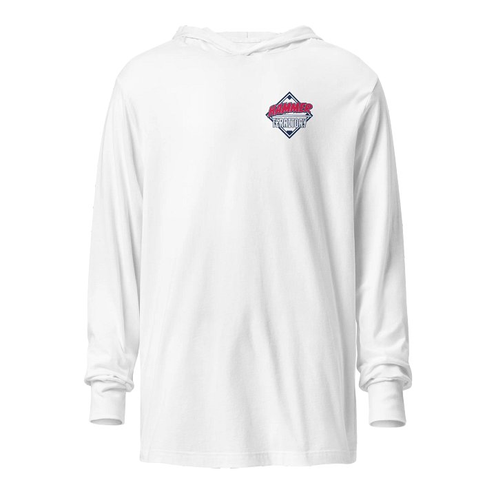 White Lightweight Hoodie product image (1)