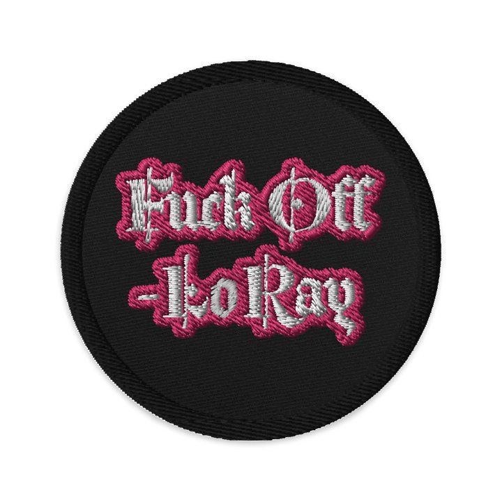 LoRay - Fuck Off patch product image (1)