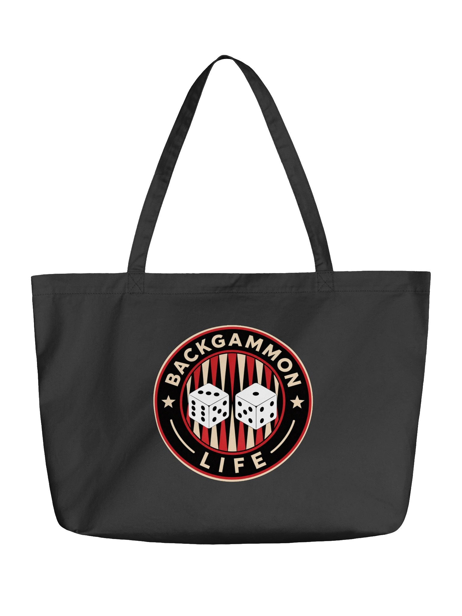 Backgammon Life ToteBag. product image (1)