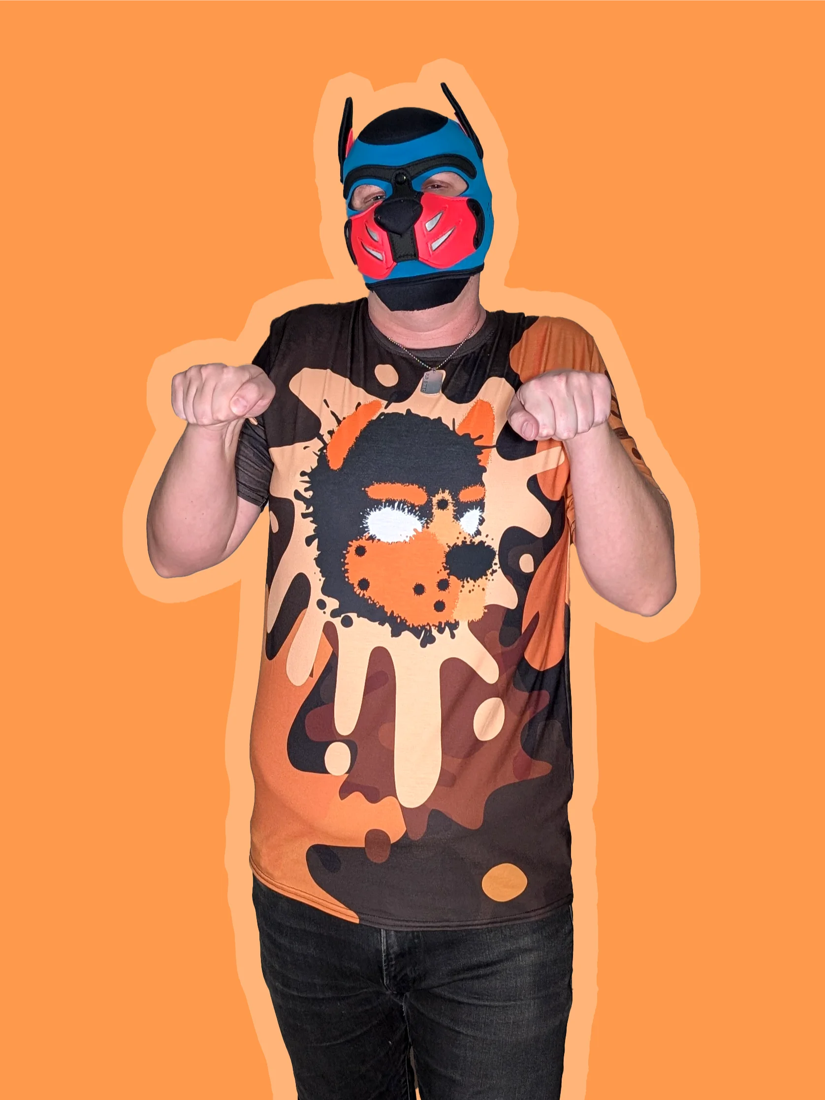 Chaos Splatter Shirt - Orange product image (5)