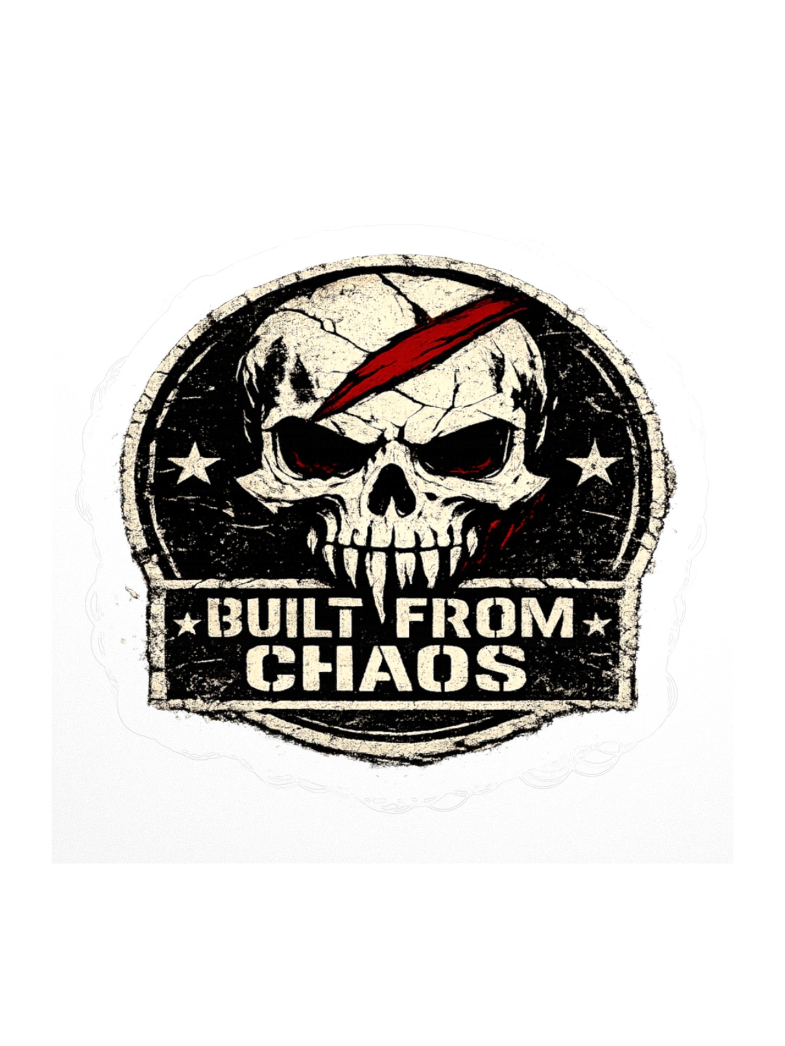 Built From Chaos — Skull Stamp product image (3)