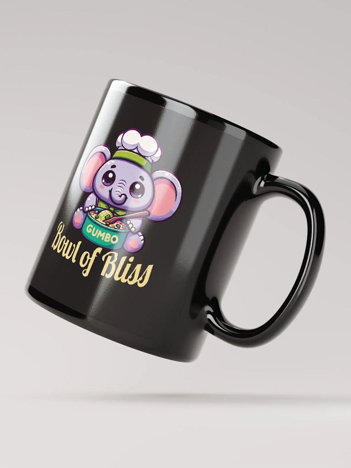 Gumbo Bowl of Bliss | Black Mug product image (4)