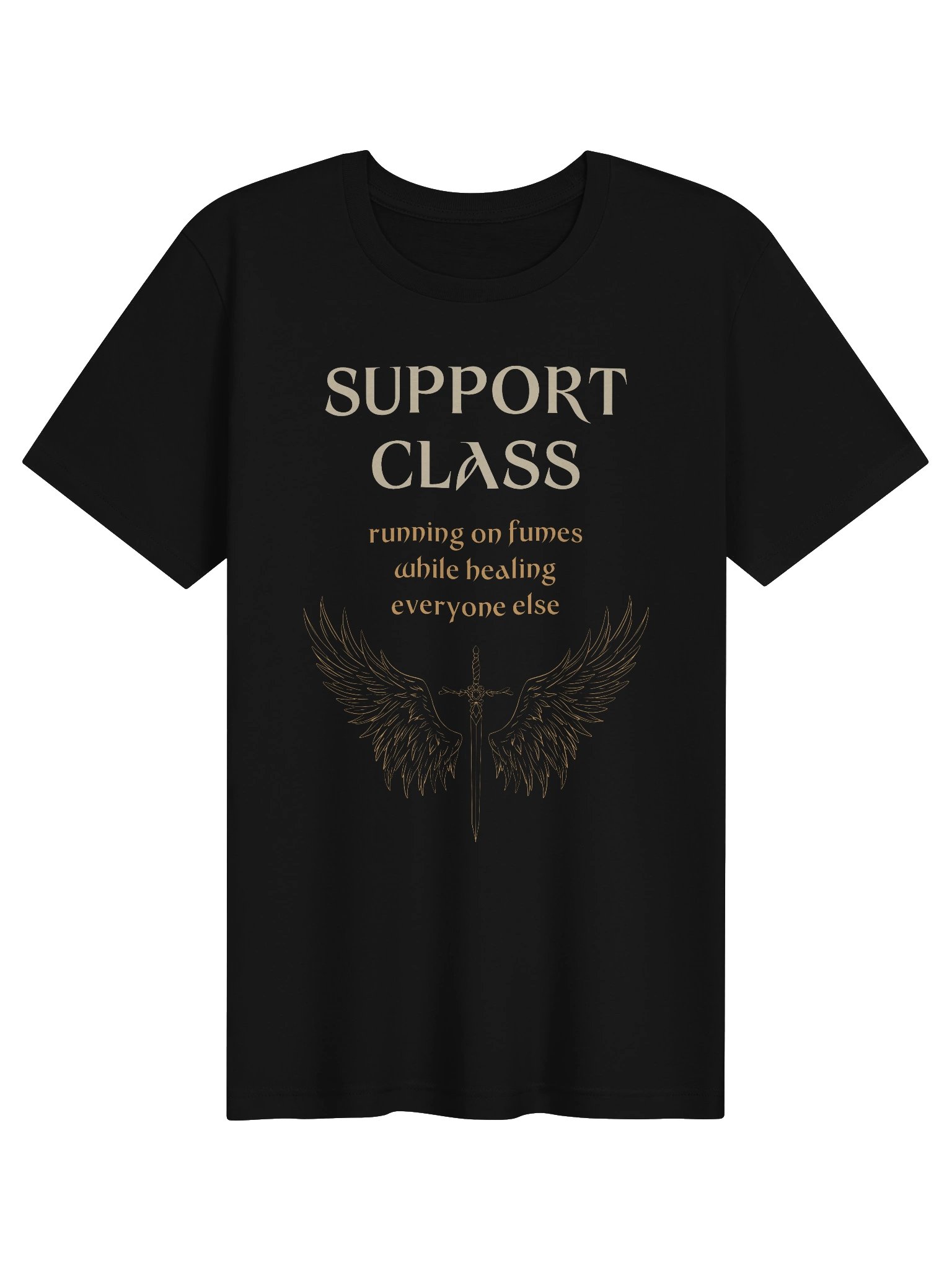 Support Class Shirt | Chronic Illness Caregiver & Healer Gamer Tee product image (1)