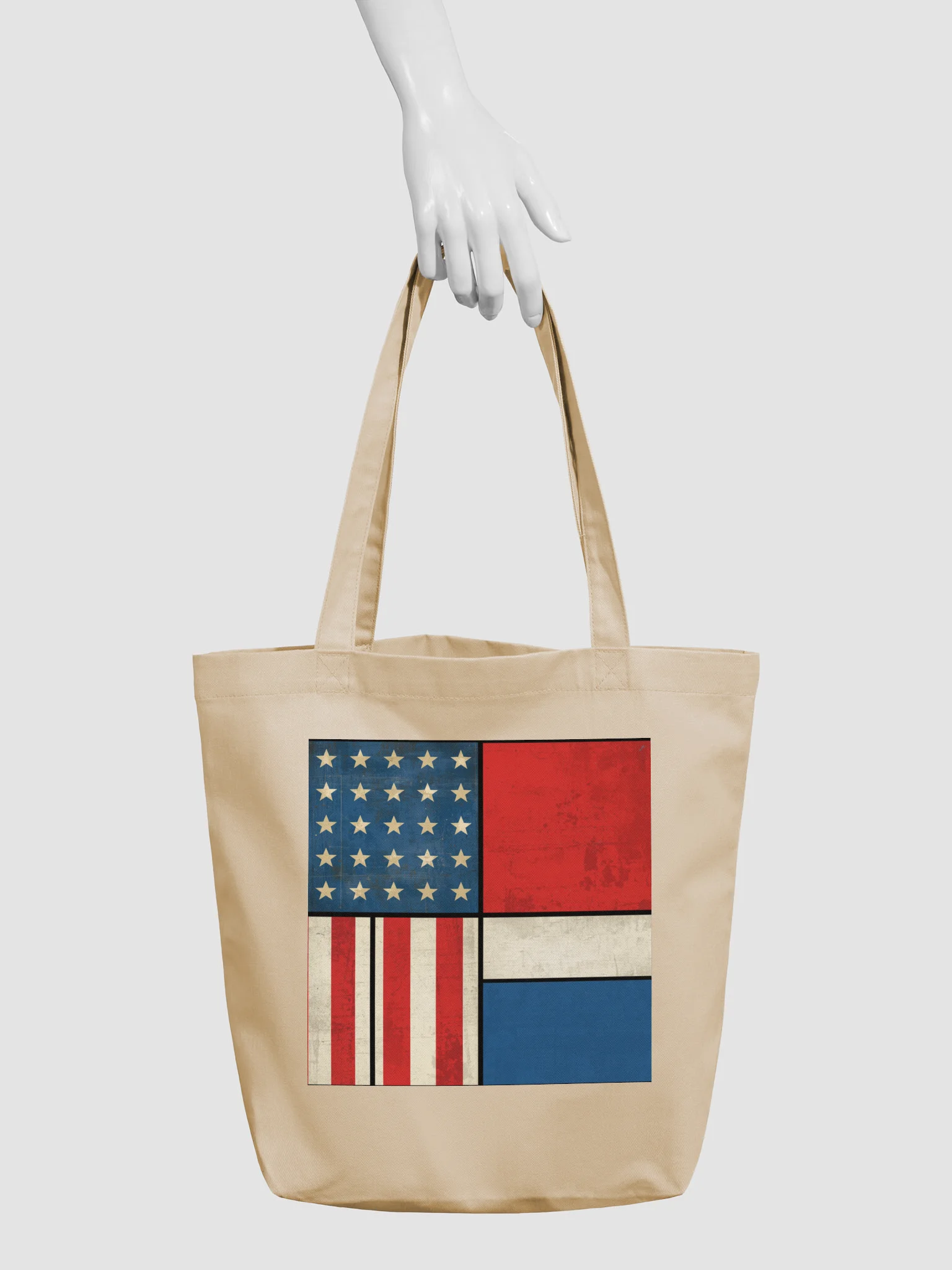 Vintage Flag Collage Tote Bag product image (3)
