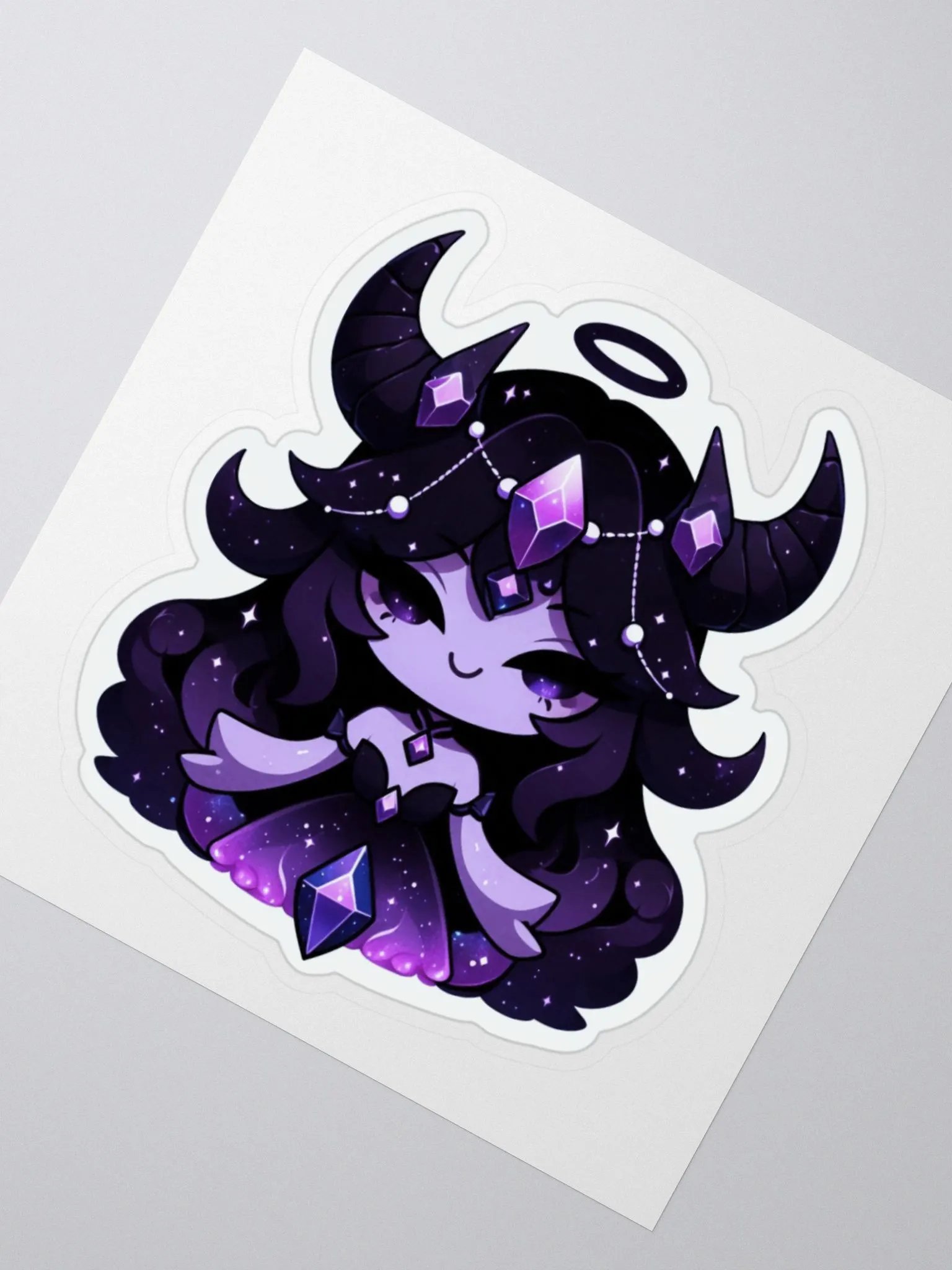 Chibi Dark Goddess Stickers product image (5)