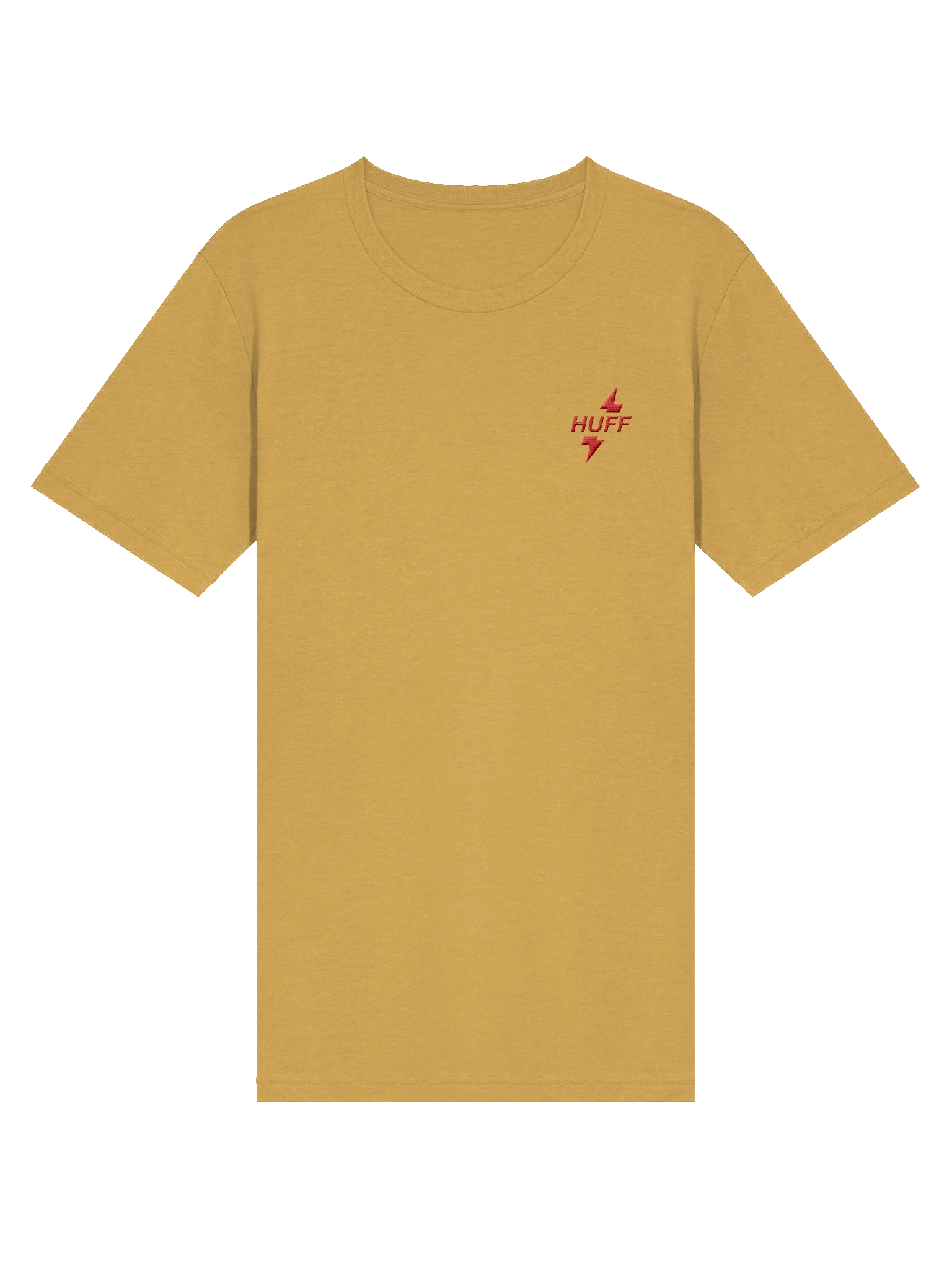 Huff Bolt Short Sleeve T-Shirt Yellow (Small Logo) product image (3)