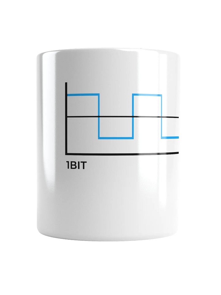 1BIT Graph Mug (white) product image (1)