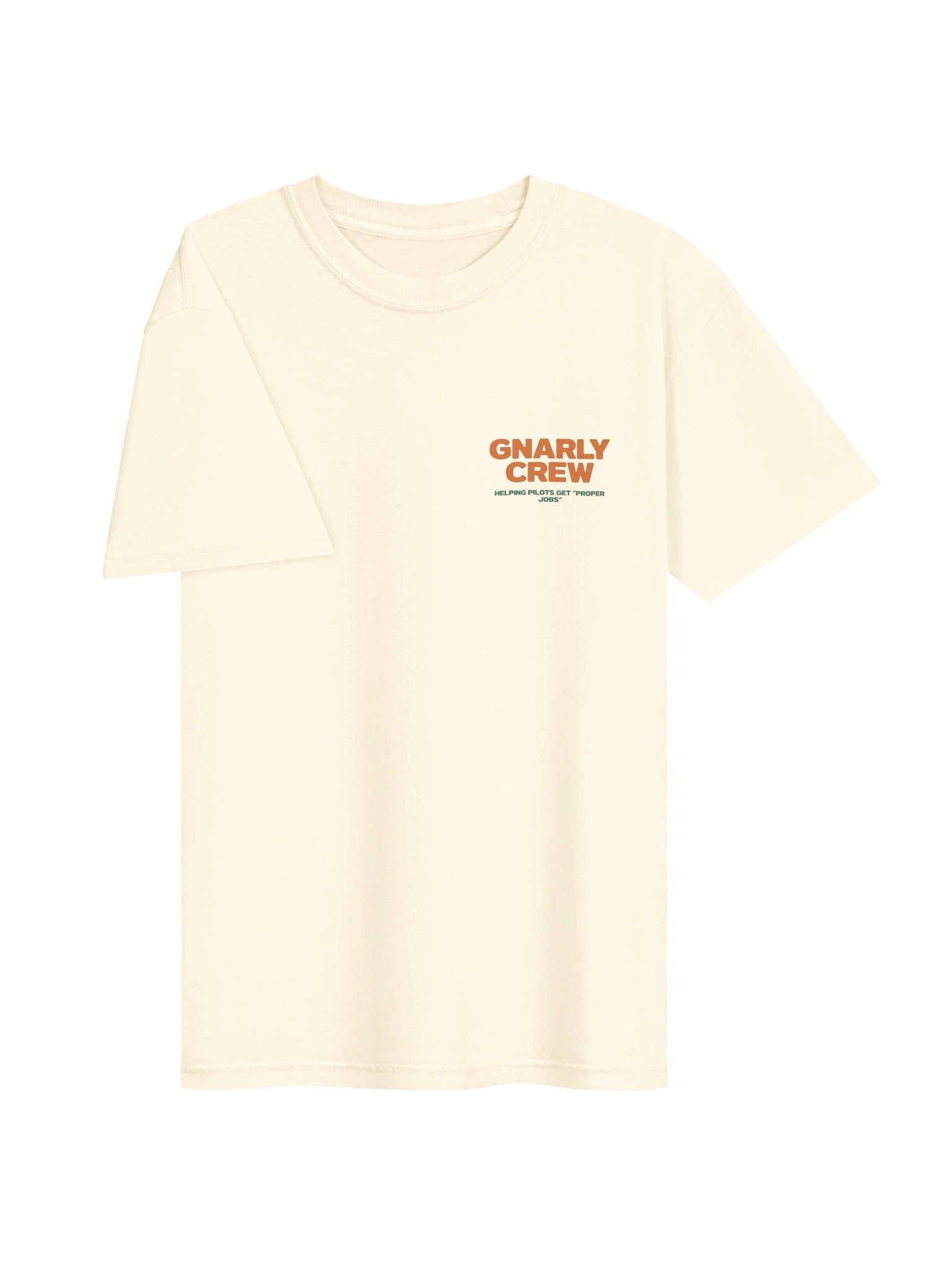 "Proper Jobs" Orange and Green Tee product image (7)