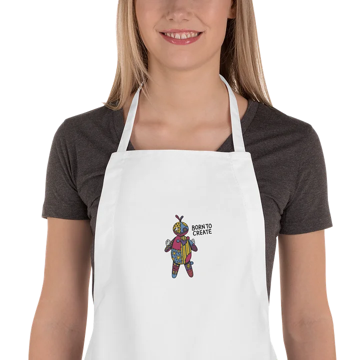 Voodoo Doll Embroidered Apron product image (1)