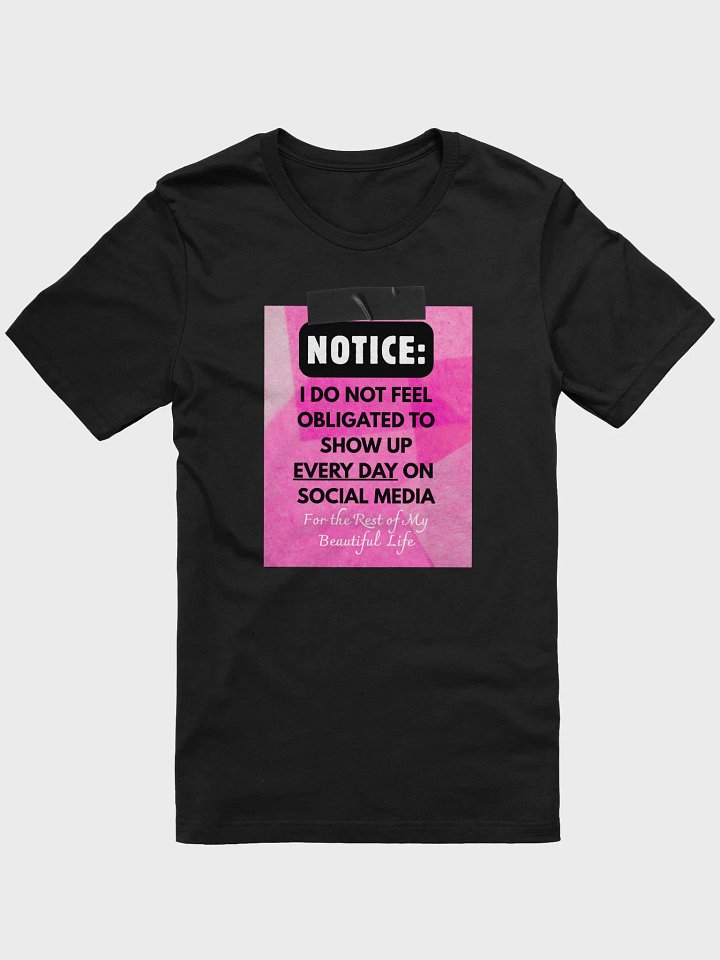 Not Seeing it For Social Media T Shirt product image (1)