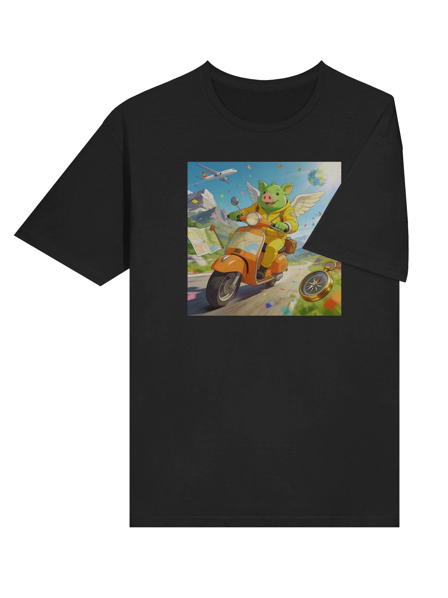 Piggy Explorer Map Tee product image (36)