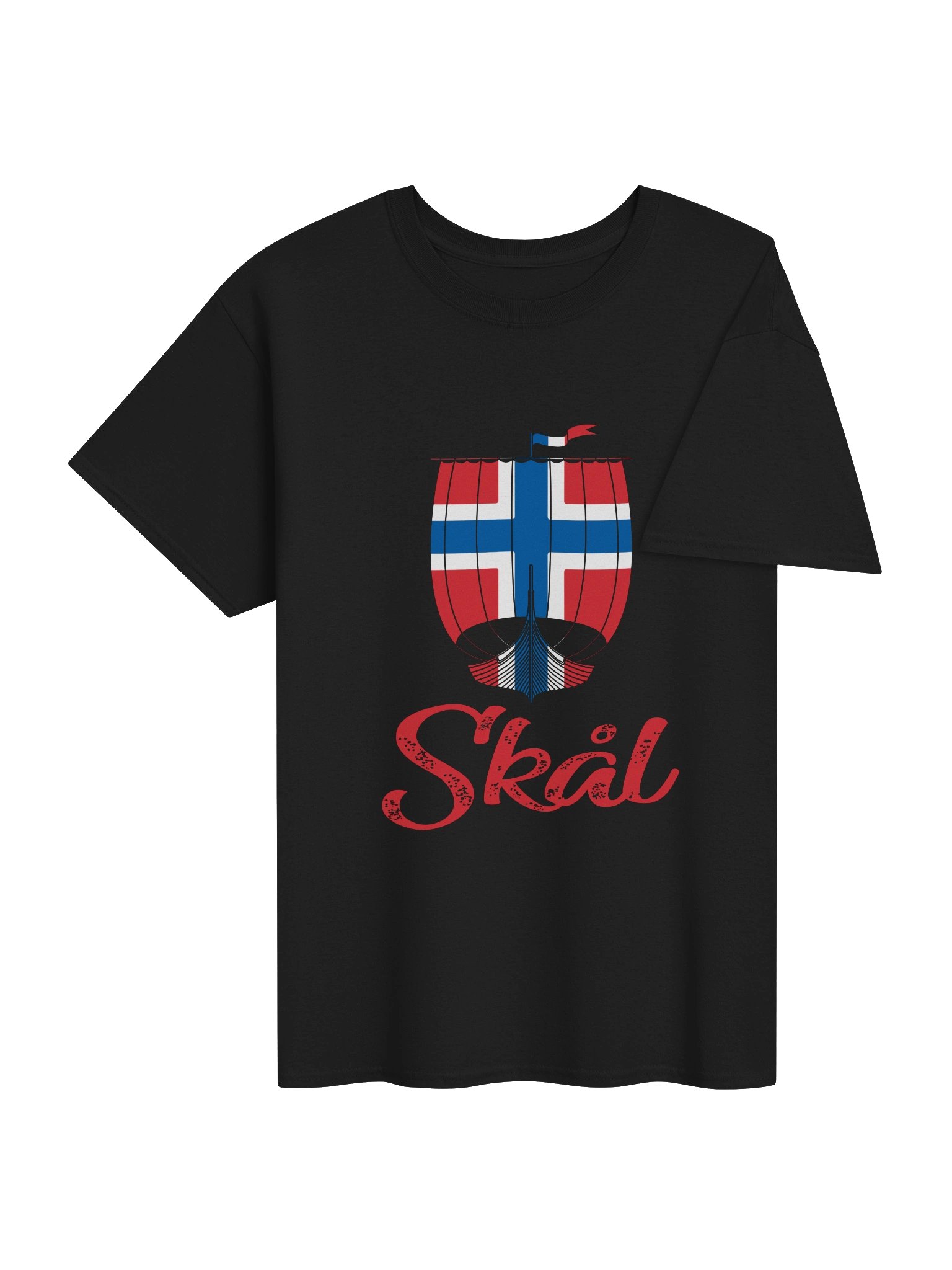 Skal Norwegian Ship Emblem Tee product image (35)