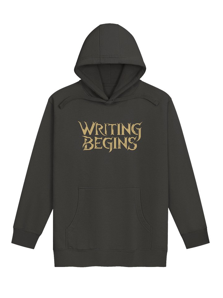 Writing Begins Hoodie product image (2)