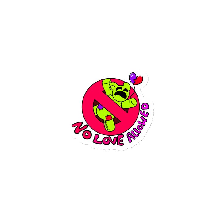 No Love Allowed Magnet product image (1)