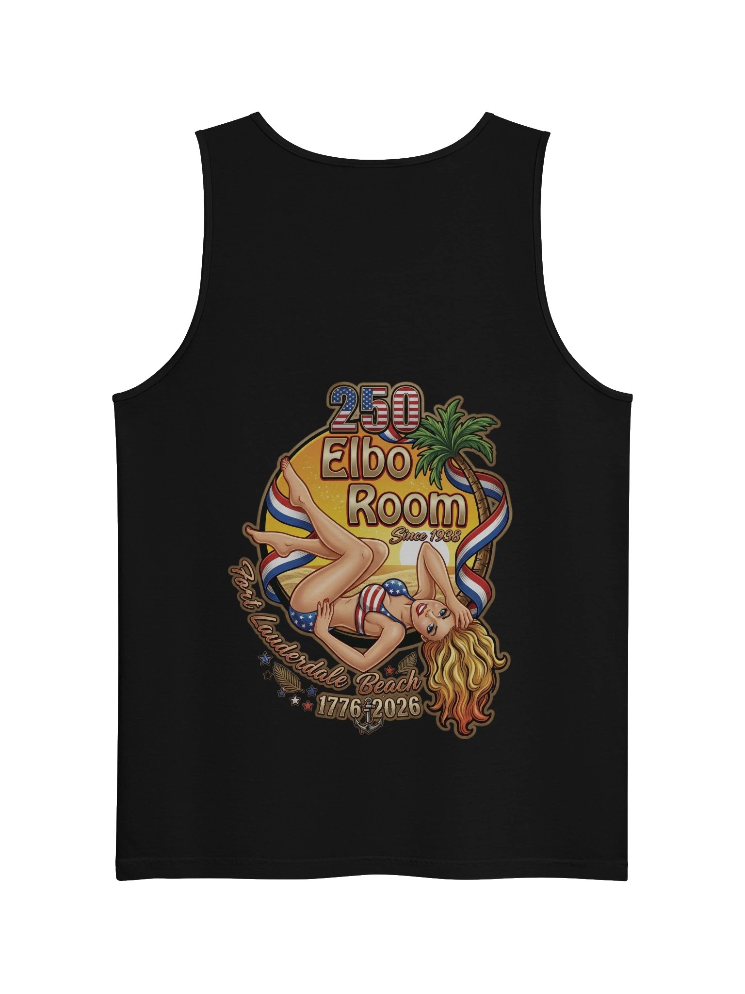 America 250 Men's Classic Tank Top | Elbo Room 1776-2026 Edition product image (14)