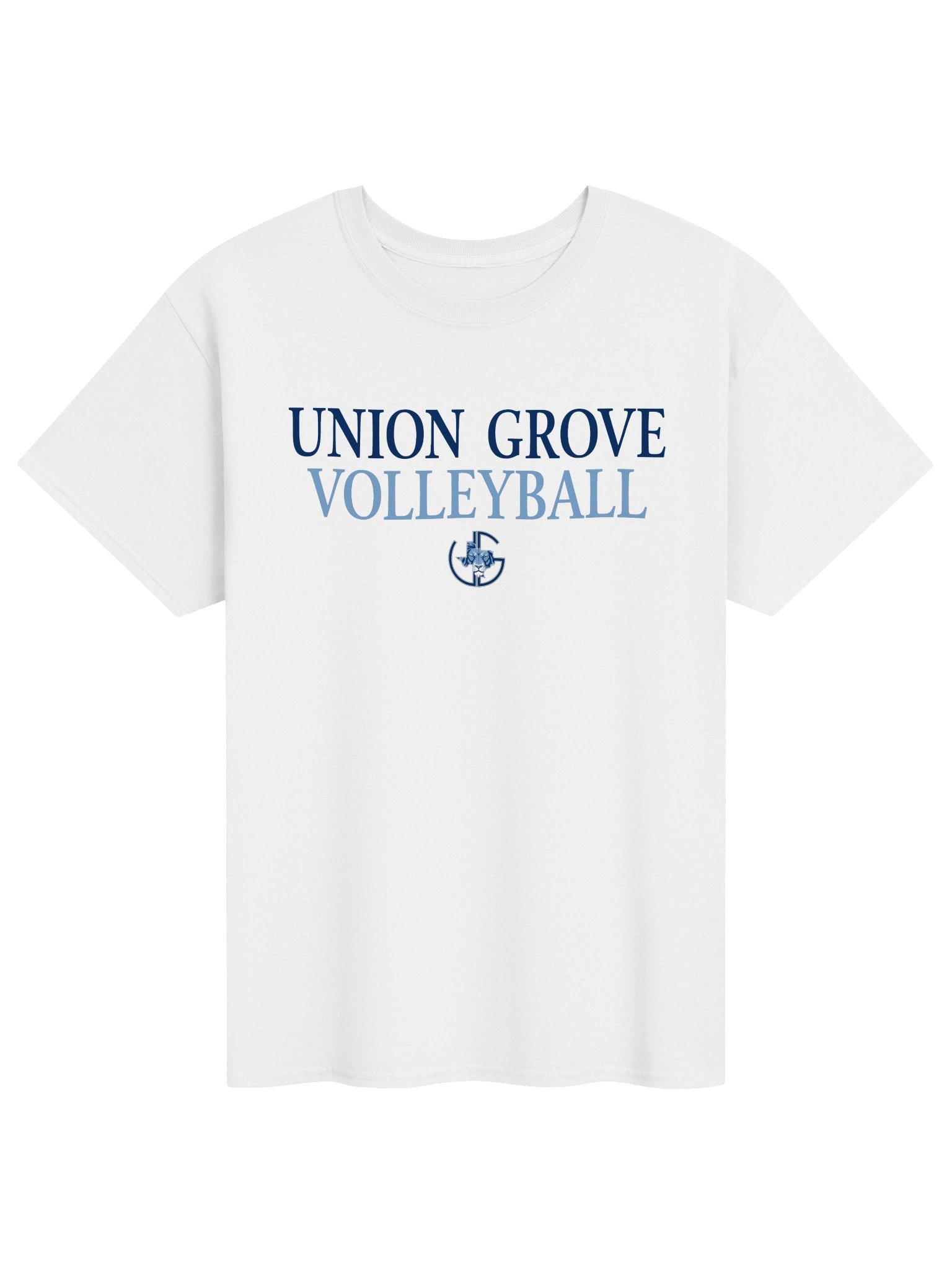 Union Grove Volleyball T-Shirt | White product image (1)