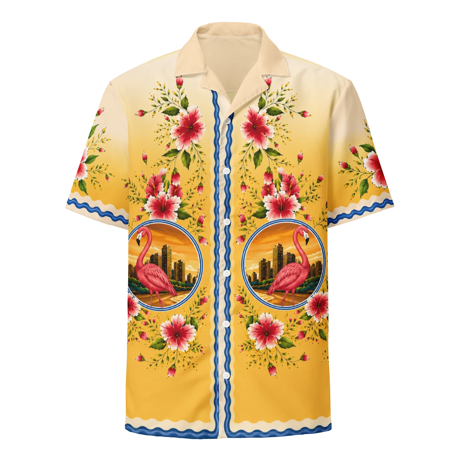 GTA VI Jason Flamingo Hawaiian Shirt - Ultimate Edition product image (2)
