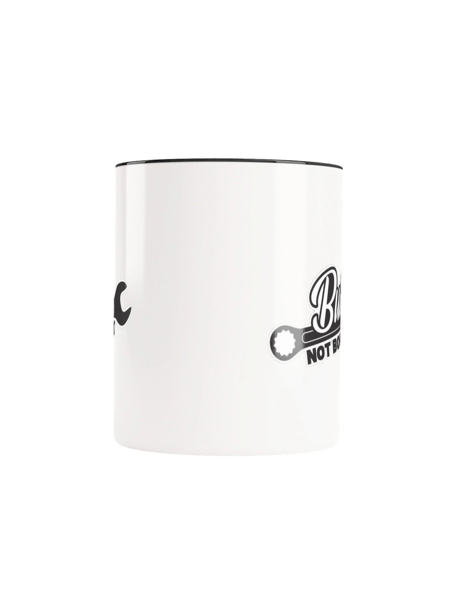 Ceramic Mug with Color Inside | Built Not Bought Mug | Mechanic Coffee Mug | Car Enthusiast Gift | Garage Life Cup product image (5)