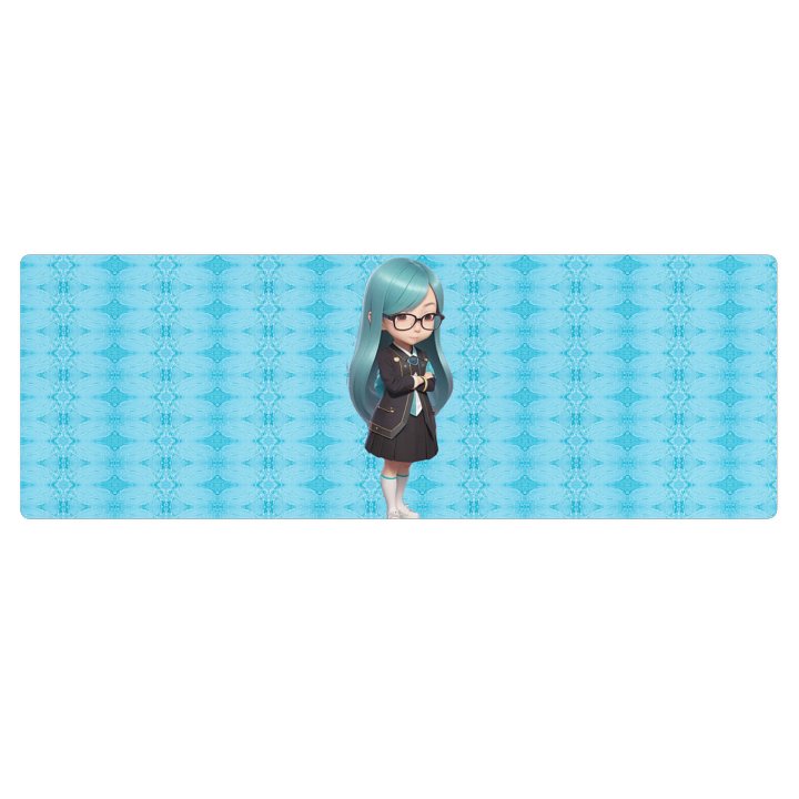 (Aqua CHIBI) K Yoga Mat product image (1)