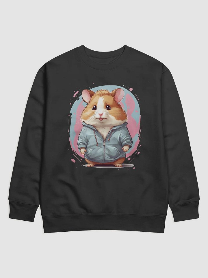 Whimsical Hamster Zip-Up Hoodie product image (4)