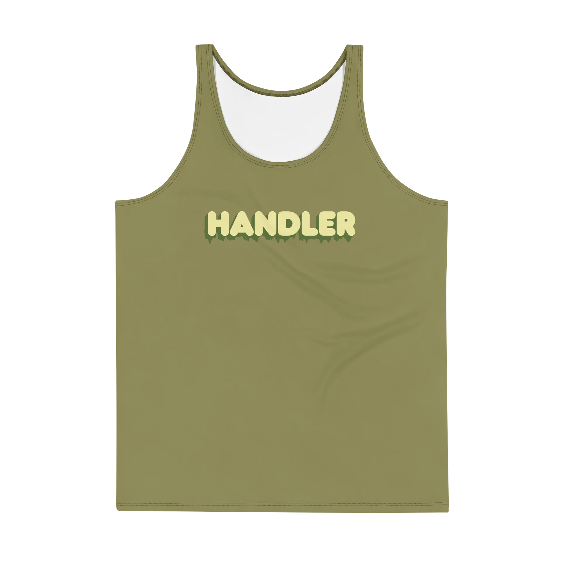 Identity Tank - HANDLER - Military Green product image (1)