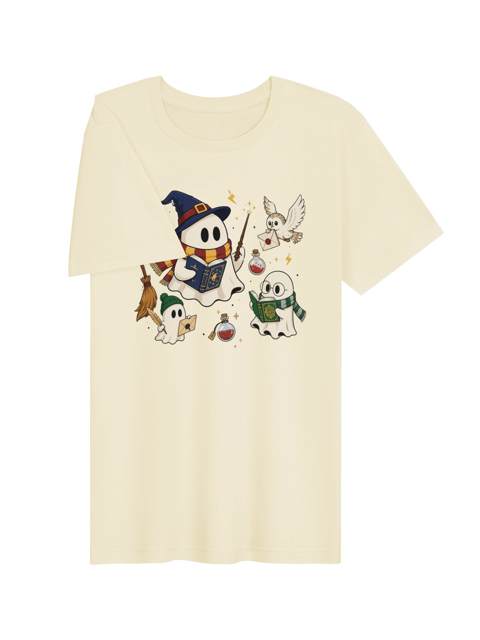 Magical Ghost Readers T-Shirt | Spooky Book Lover Tee product image (26)