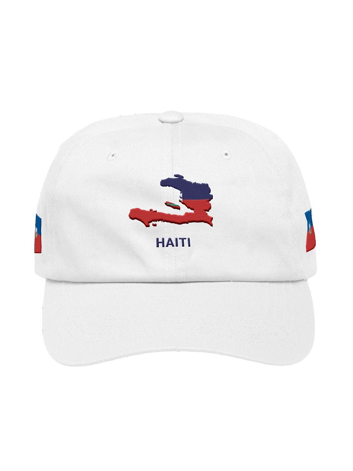 Haiti 2026 World Cup Flag Dad Hat - Haiti Soccer Fan Cap - Premium Embroidered Chino Cotton Twill product image (1)