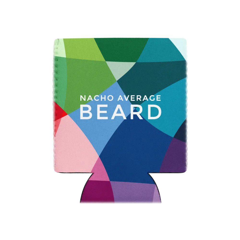 Coozie Can Cooler (Design: Nacho Average Beard) product image (1)