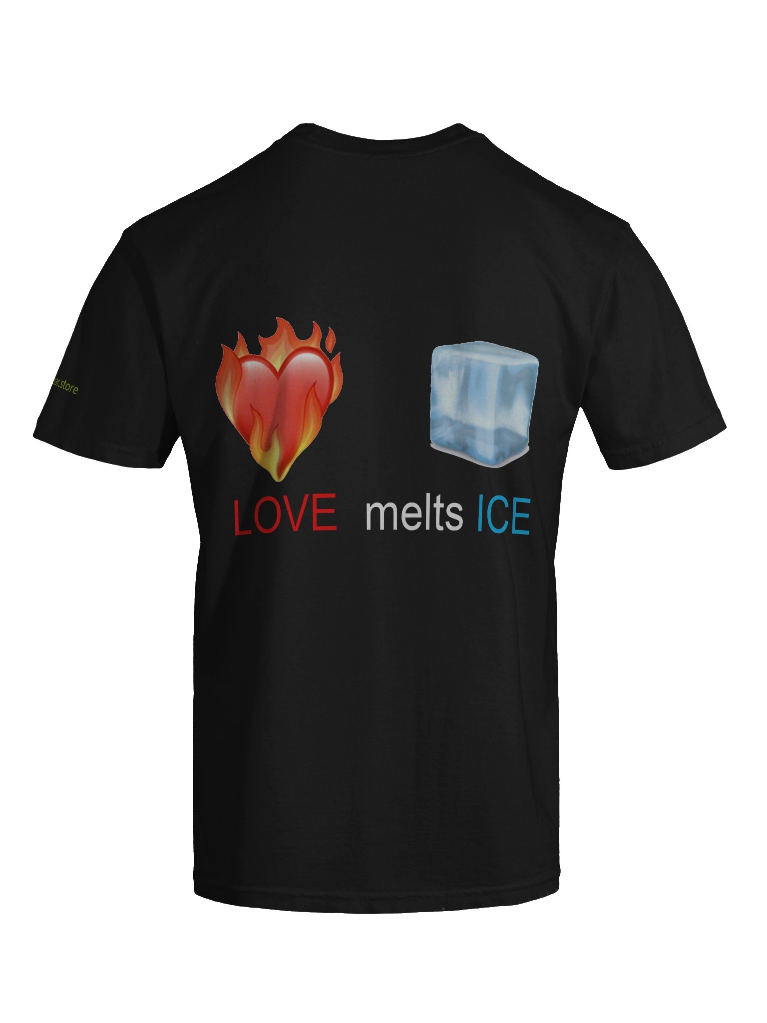 LOVE melts ICE T-Shirt Back Print product image (9)