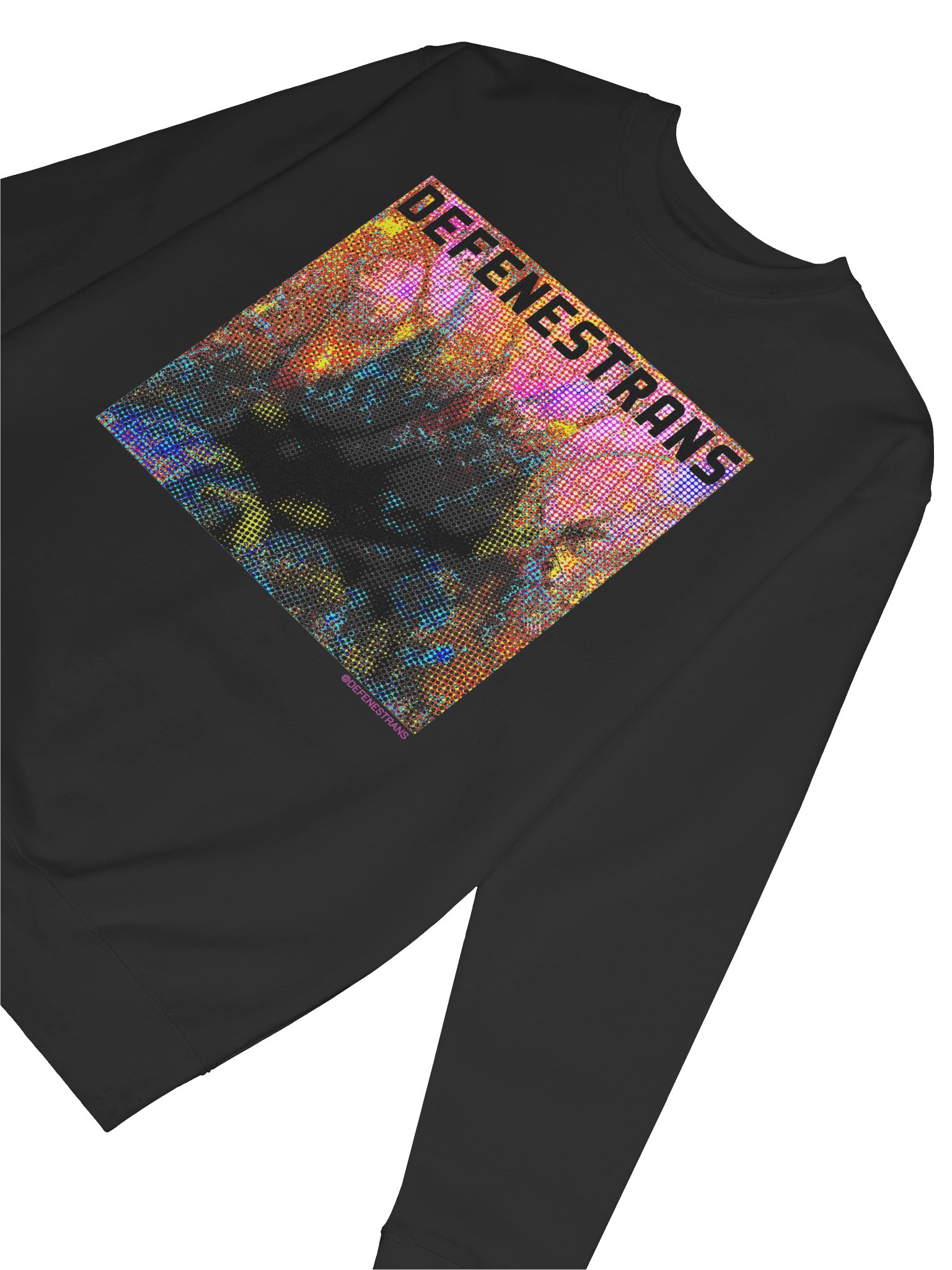 Defenestrans "glow" logo sweatshirt product image (21)