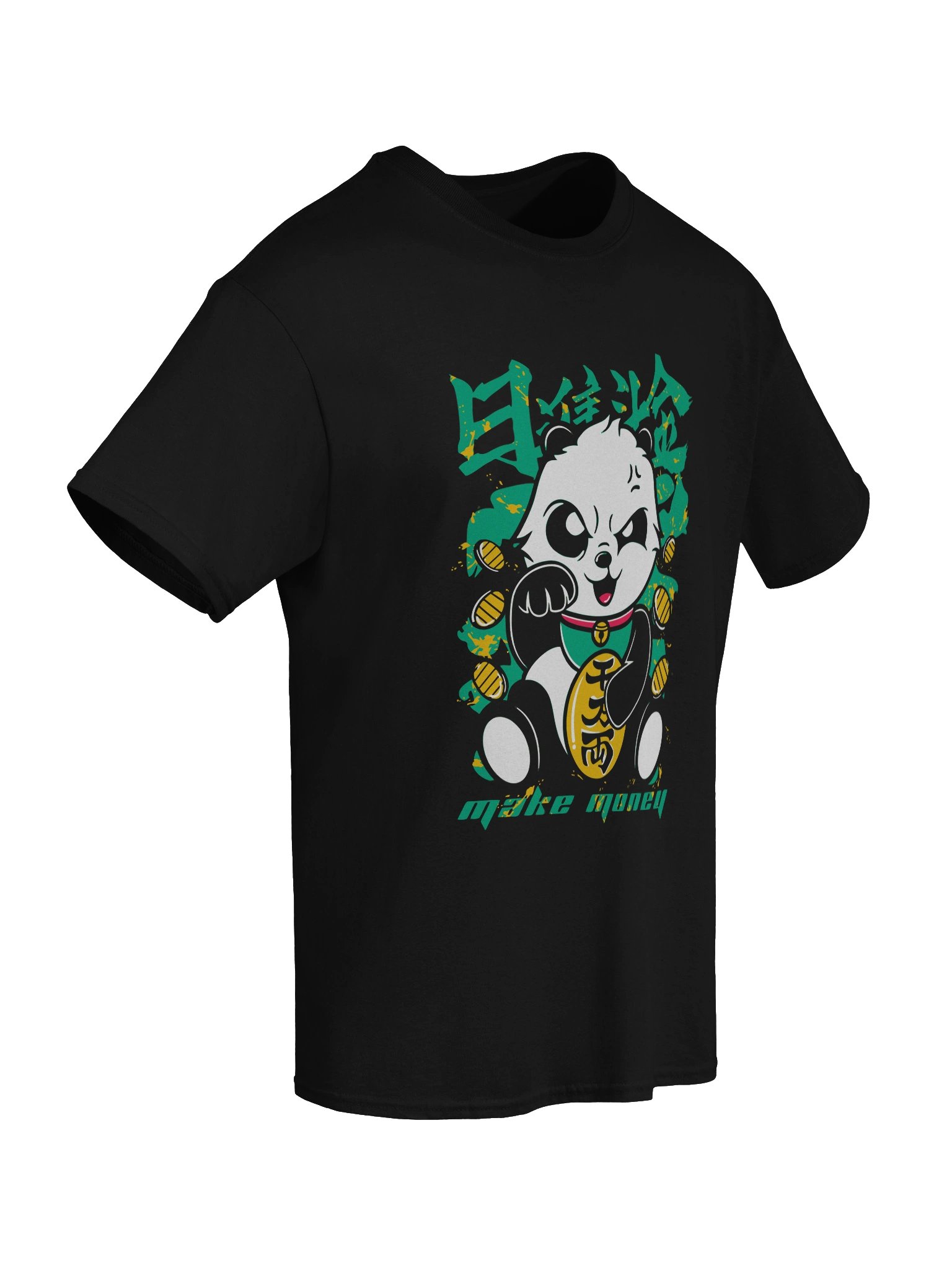 Lucky Panda Streetwear T-Shirt - Unisex T-Shirt – Premium Printed T-Shirt for Everyday Casual & Streetwear product image (8)