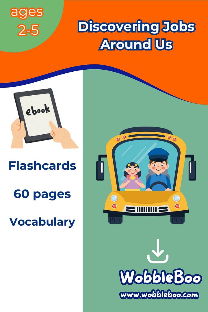 Discovering Jobs Around Us Flashcards product image (1)